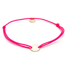 Armband Darling Disc gold – Neon Pink