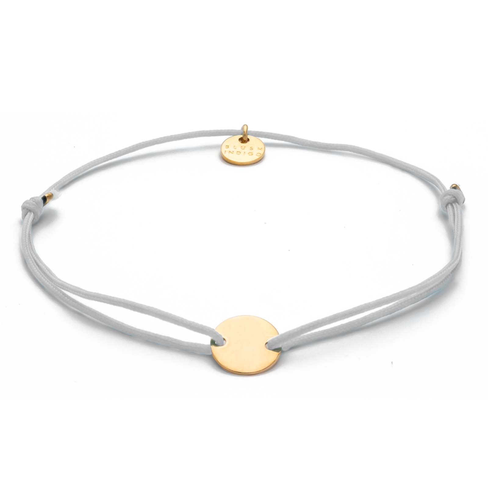 Armband Darling Disc gold – Light Grey
