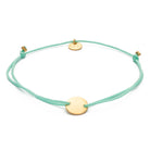 Armband Darling Disc gold – Aqua Marine