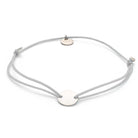 Armband Darling Disc silber – Light Grey