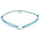 Armband Darling Disc silber – Sky Blue