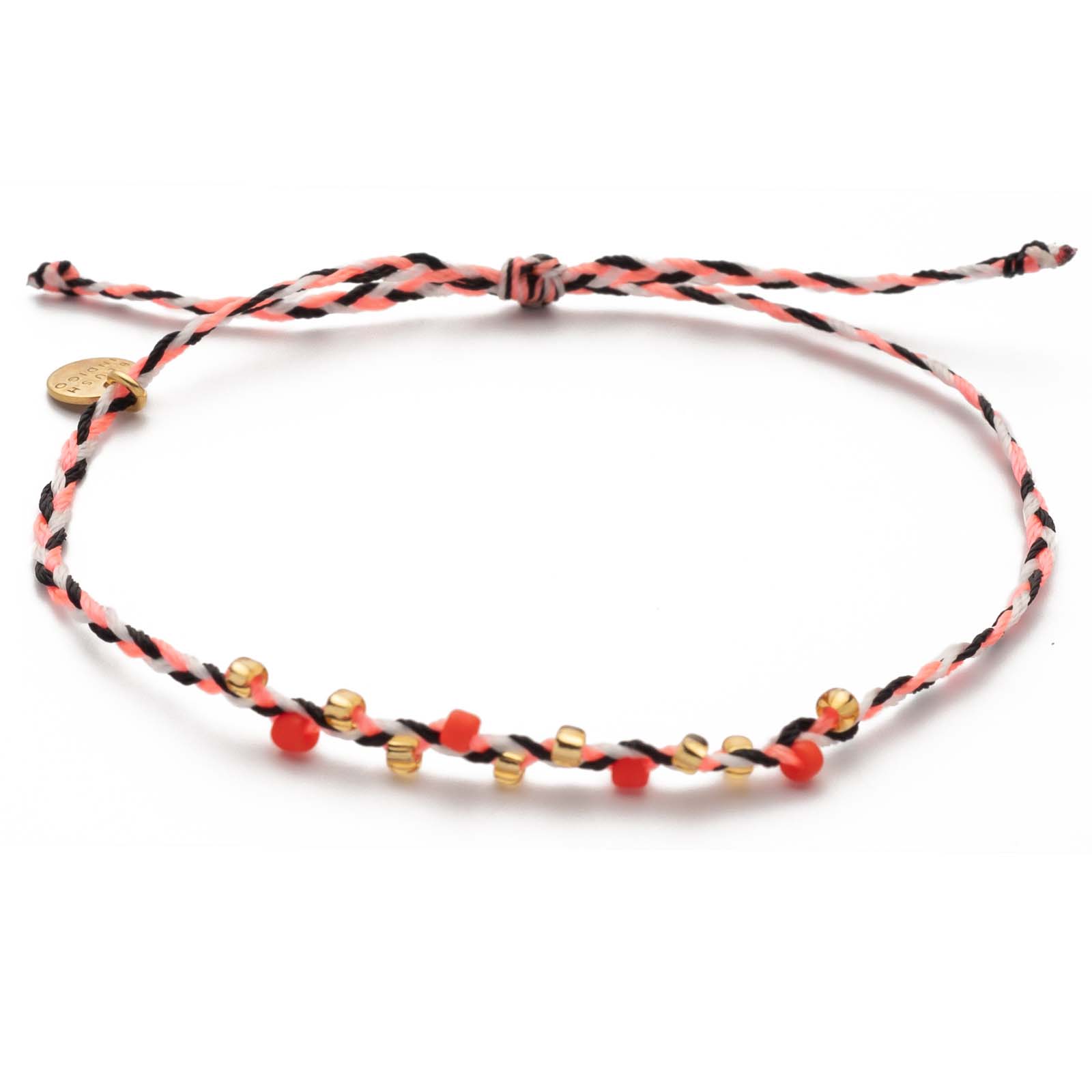 Armband Take a Twist – Black Coral